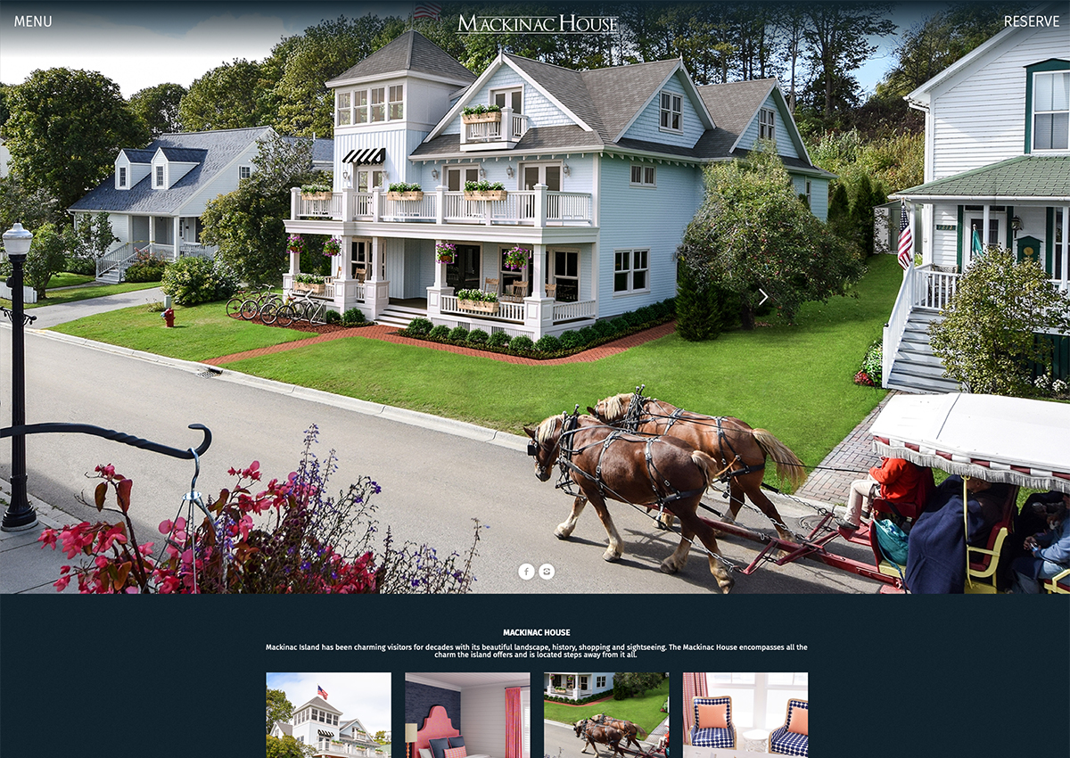 The Mackinac House Website