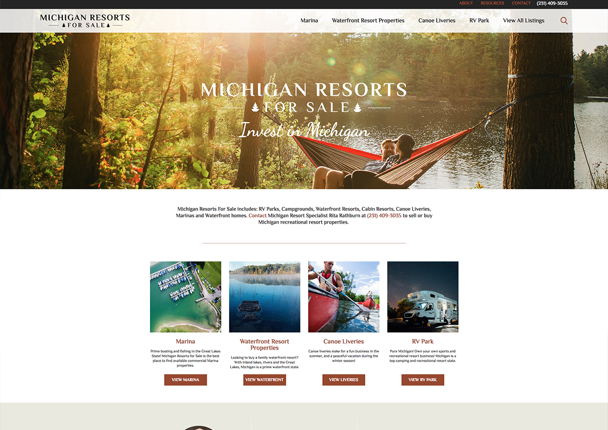 Michigan Resorts For Sale