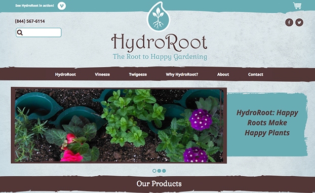 responsive website design hydroroot